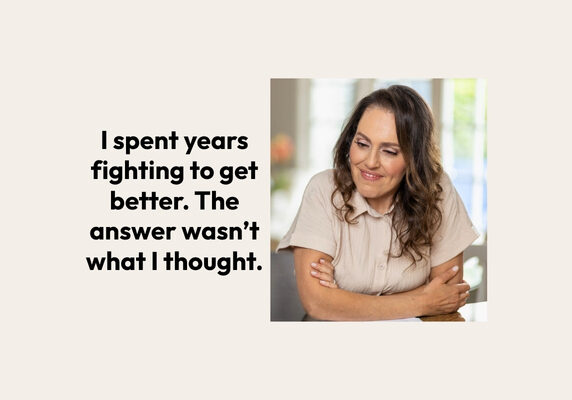 Healing Comes When You Stop Fighting the Process