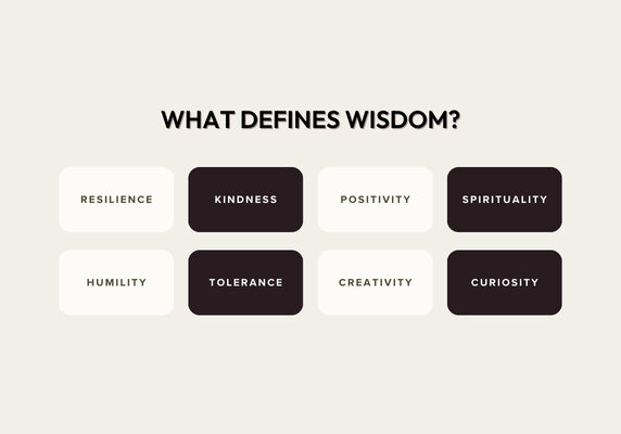 What Defines Wisdom?
